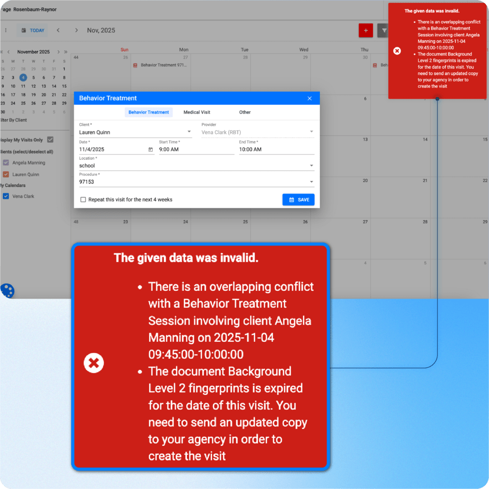 Practice Management - Real-time alerts - ABAMATRIX